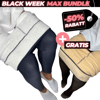 EverShape™ MAX BUNDLE: Thermo-Leggings + GRATIS Fleece Strumpfhose